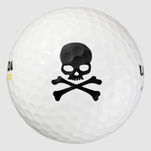 Skull and Crossbones Golf Balls