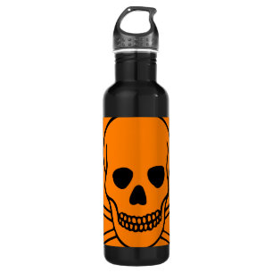 Skull and Crossbones Hazard 710 Ml Water Bottle