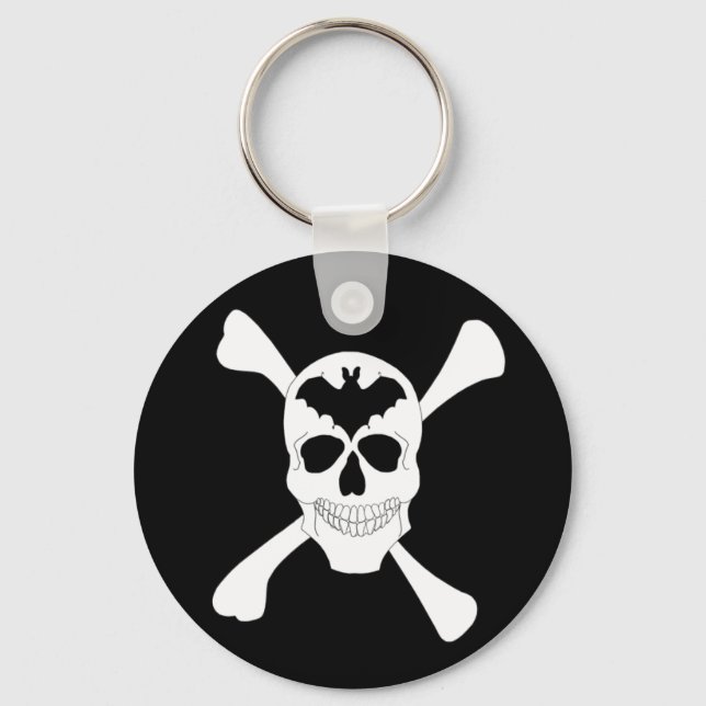 Skull And Crossbones Key Chain (Front)