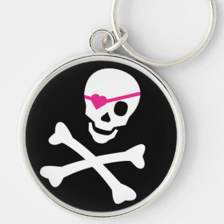 Skull and Crossbones Key Ring