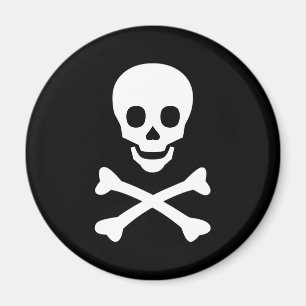Skull and Crossbones Magnet