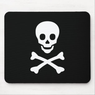 Skull and Crossbones Mouse Mat
