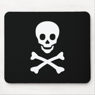 Skull and Crossbones Mouse Mat