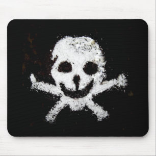 Skull and Crossbones Mouse Mat