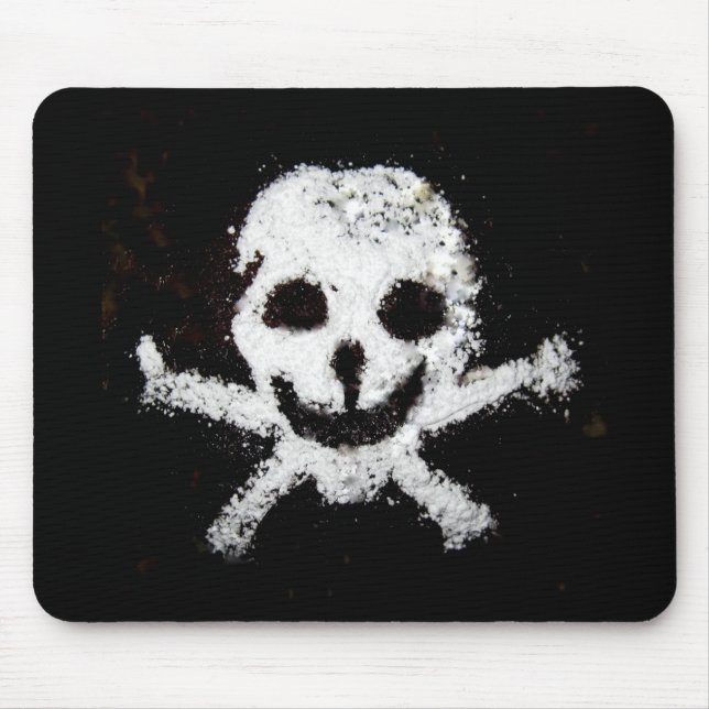 Skull and Crossbones Mouse Mat (Front)