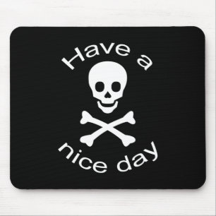 Skull and Crossbones Mouse Mat