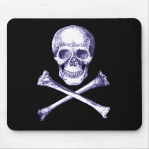 Skull and Crossbones Mouse Mat