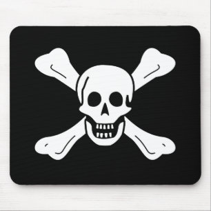Skull and Crossbones Mouse Mat