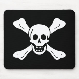 Skull and Crossbones Mouse Mat