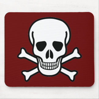Skull and Crossbones Mouse Mat