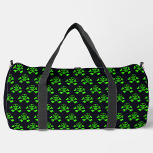 Skull and Crossbones Pattern Duffle Bag