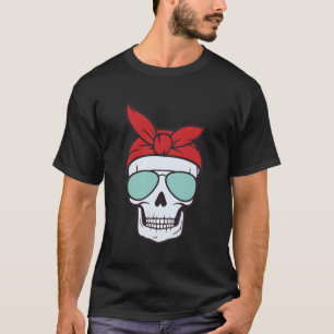 Skull And Crossbones Pirate Sunglasses T-Shirt