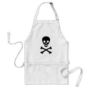 Skull and Crossbones Standard Apron