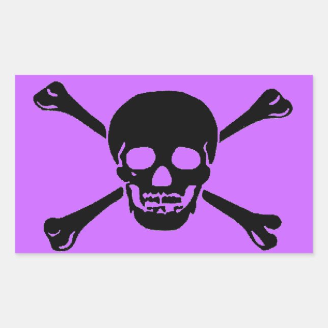 "Skull and Crossbones" Stickers (Front)