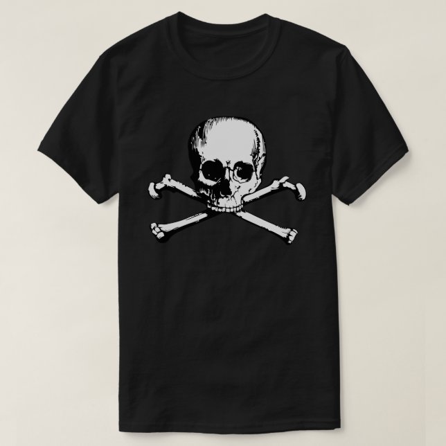 Skull And Crossbones T-Shirt (Design Front)