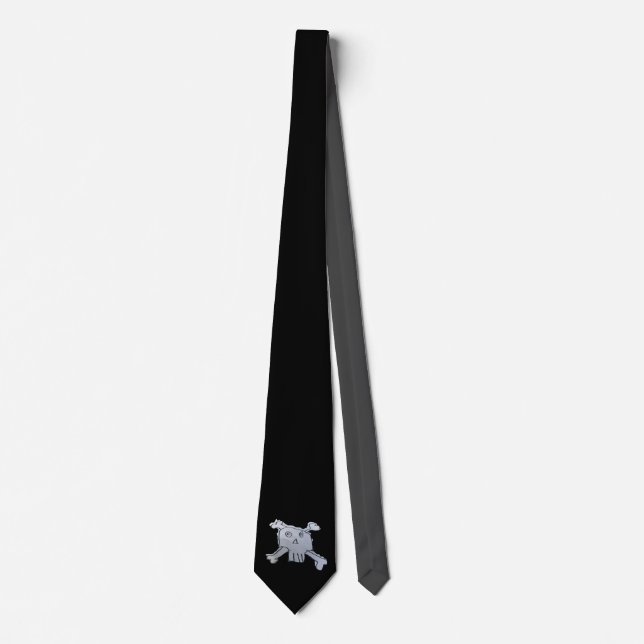skull and crossbones tie (Front)