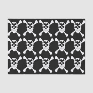 Skull And Crossbones Tissue Paper