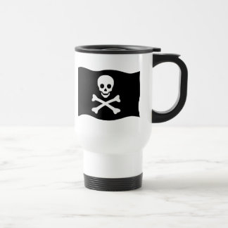 Skull and Crossbones Travel Mug