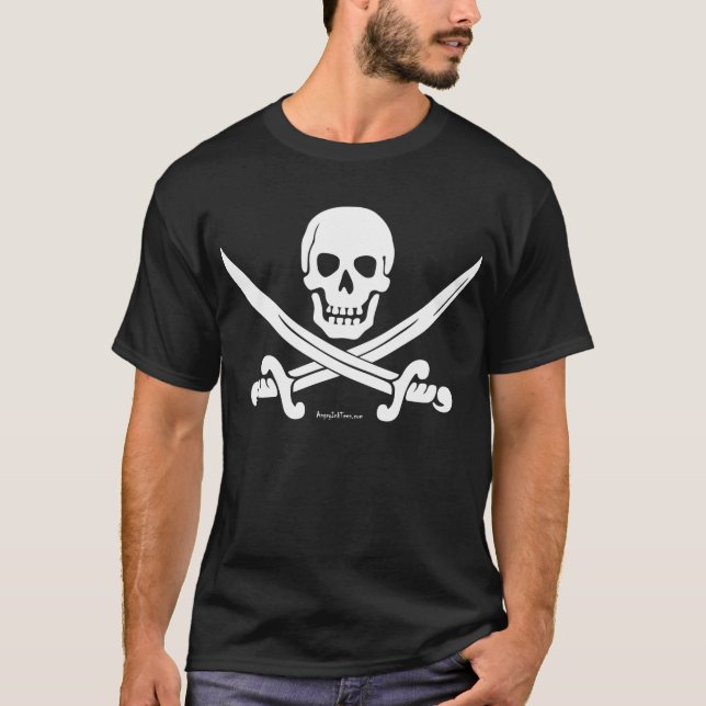 Skull and Crossed Swords T-shirt (Front)