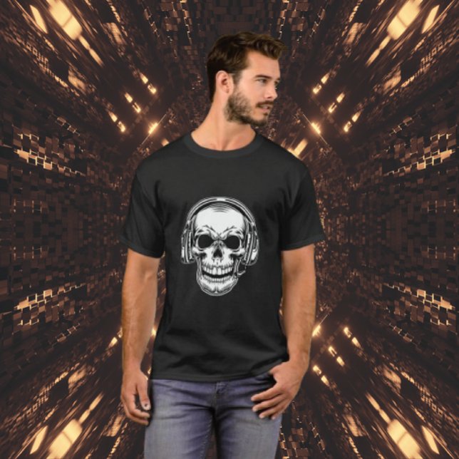 Skull and Dark Shades T-Shirt (Creator Uploaded)