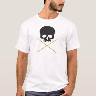 Skull and Drumstick Crossbones T-Shirt