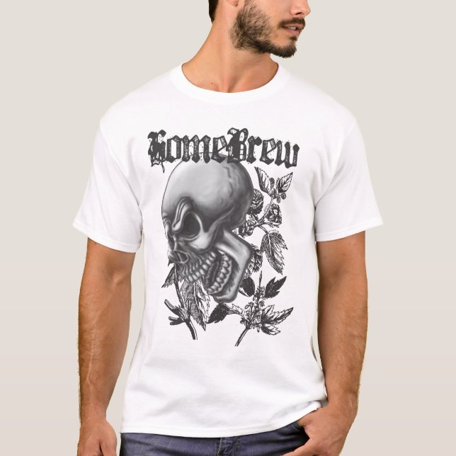 Skull and Hops T-Shirt (Front)