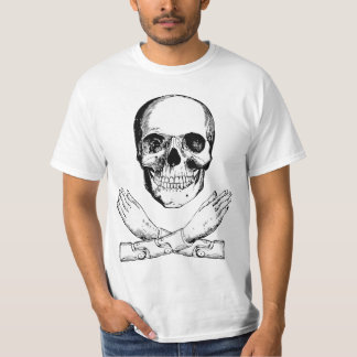 Skull and Mechanical Hands T-Shirt