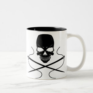 Skull and Needles-Coffee Mug