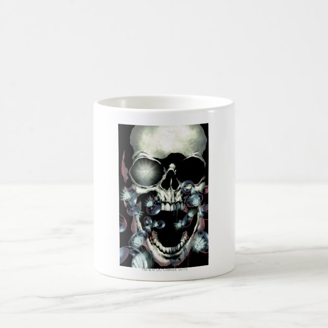 Skull and Rings - Colour Coffee Mug (Center)