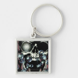 Skull and Rings - Colour Key Ring