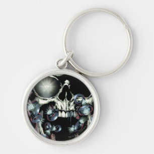 Skull and Rings - Colour Key Ring