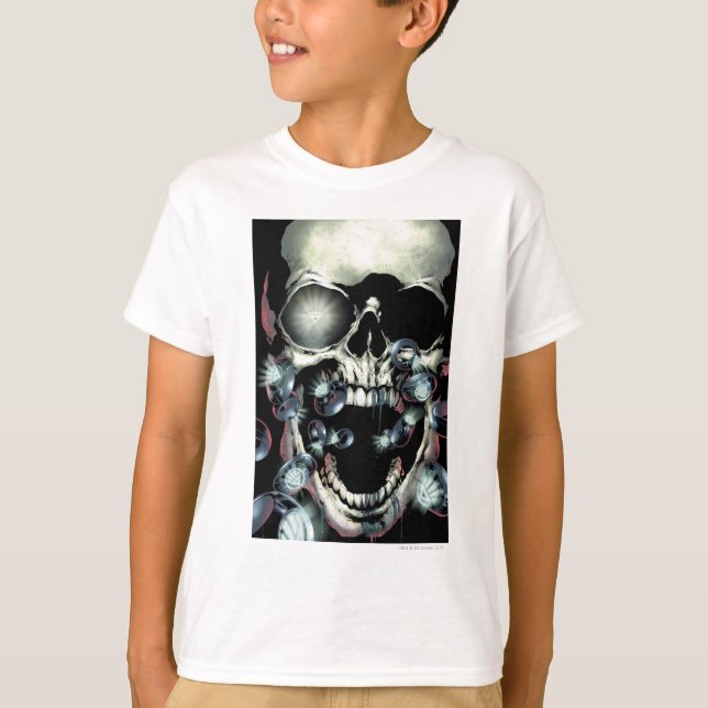Skull and Rings - Colour T-Shirt (Front)