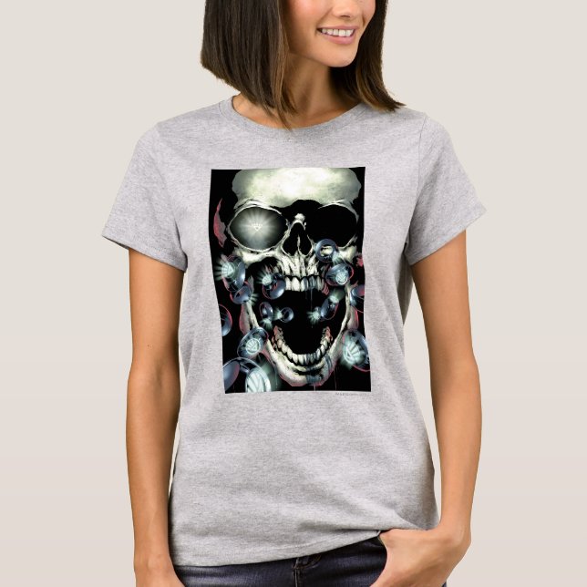 Skull and Rings - Colour T-Shirt (Front)