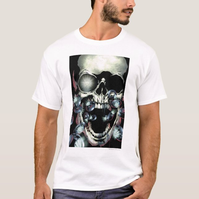 Skull and Rings - Colour T-Shirt (Front)