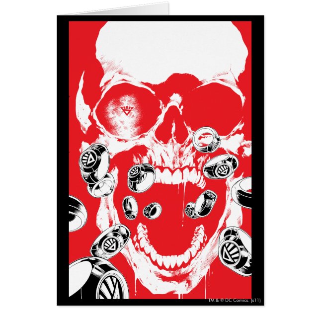 Skull and Rings - Red (Front)