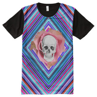 Skulls And Roses T-Shirts & Shirt Designs | Zazzle UK