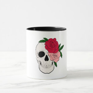 Skull and Roses Mug