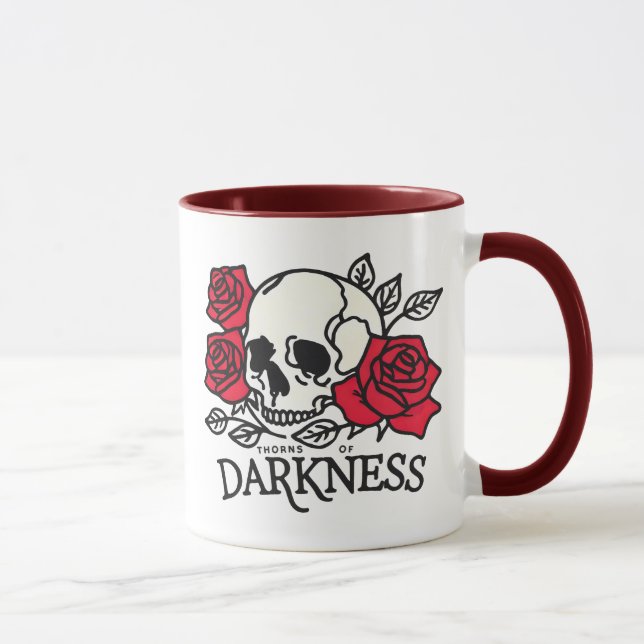 Skull And Roses Mug (Right)