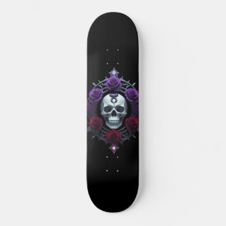 Skull And Snake Gothic Skateboard