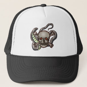 Skull and Snakes Hat