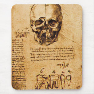 SKULL AND TEETH DENTAL CLINIC ,DENTIST MOUSE MAT