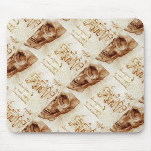 SKULL AND TEETH DENTAL CLINIC ,DENTIST MOUSE MAT