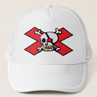 Skull and "X" Trucker Hat
