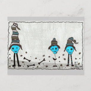 SKuLL ArT - Customised Postcard