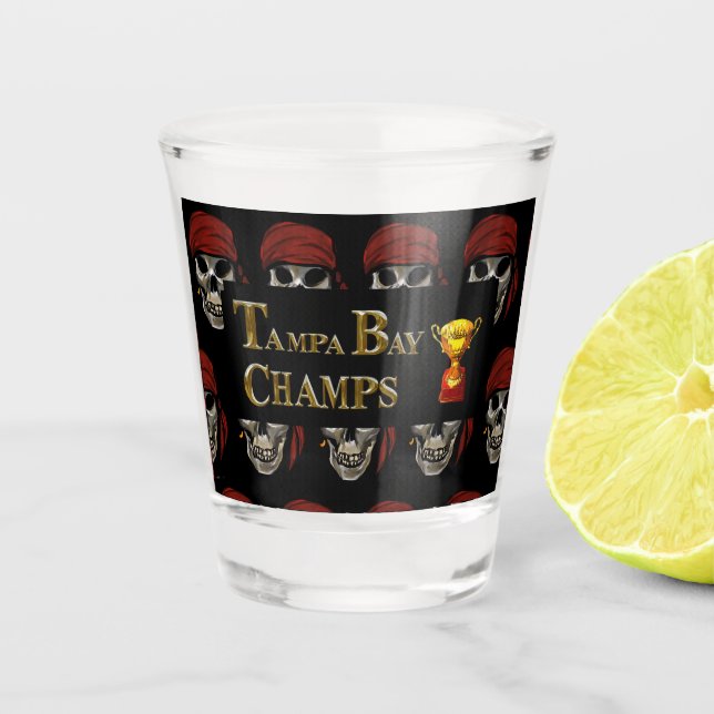 SKULL ART SHOT GLASS (Front)