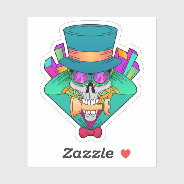 Skull at Chess with Chess piece Rook (Sheet)