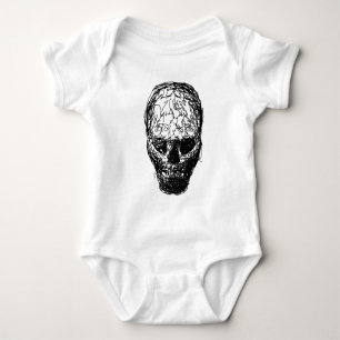 Skull. Baby Bodysuit