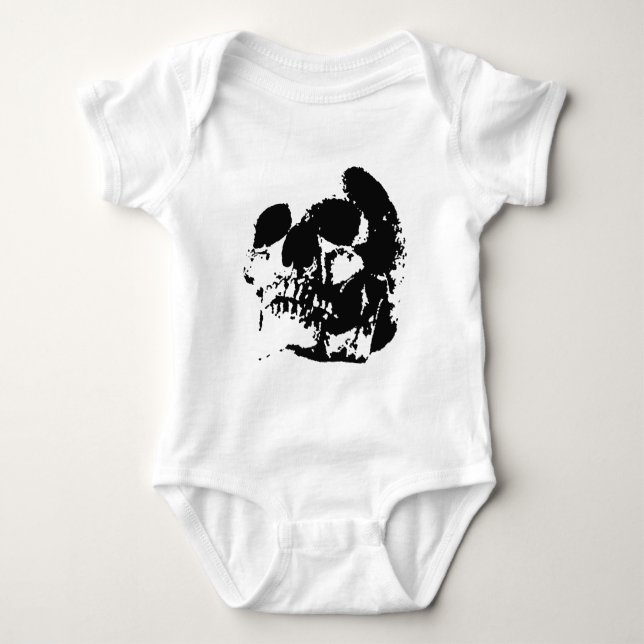 Skull Baby Bodysuit (Front)
