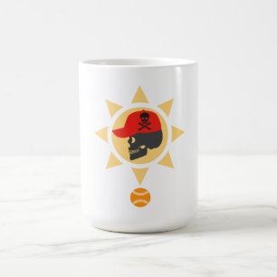 Skull Baseball Coffee Mug