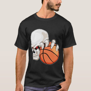 Skull Basketball player Basketball T-Shirt